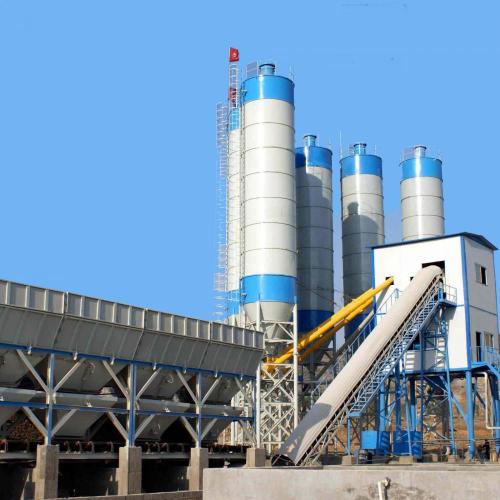 Stationaryp concrete batching plant ready mix machines