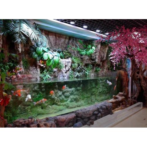 High transparency acrylic PMMA tunnel/aquarium/tank glass