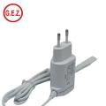 Adaptadores brancos de alta qualidade Gez Adaptador de potência AC DC Fonte de alimentação 100-240V