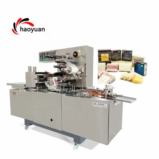 Automatic 3D Cellophane Packing Machine for Bar Soap Boxes (HY-210 Haoyuan 30-50bags/min)