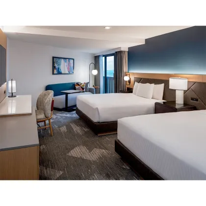 High-Quality Hotel Room Furniture Sets for Stylish Hyatt Regency Guestrooms