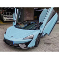 gloss light blue car wrap vinyl