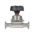 Sanitary Stainless Steel 304 316L Manual Diaphragm Valve