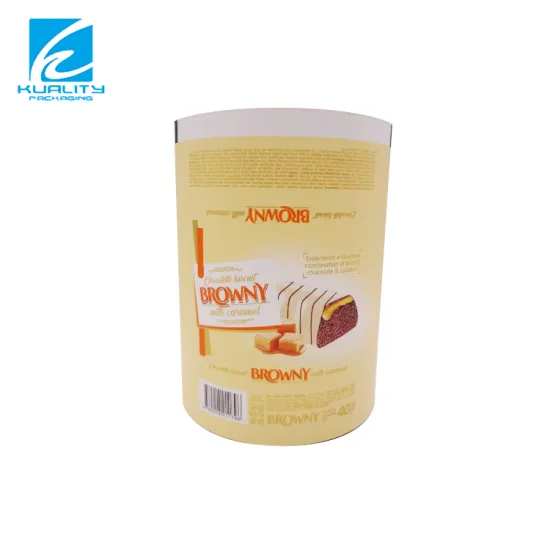 Custom Print Plastic Foil Laminated Heat Sealable Flexible Snack Food Packaging Roll Film