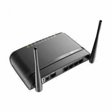 300Mbps Wireless Broadband Router with 2 MIMO Fix/Removable 3dBi Antennas