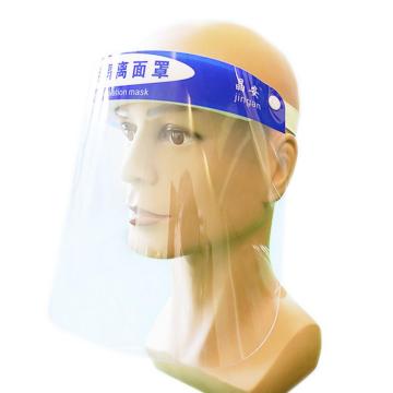 Medical Face Shield vire para cima