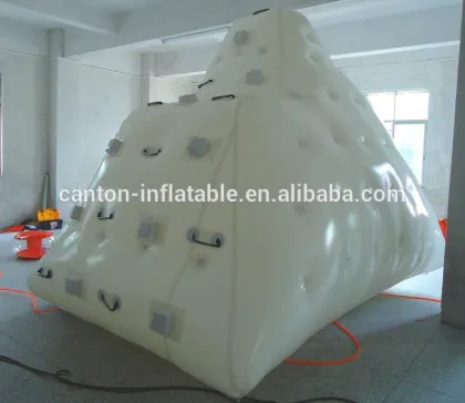 giant inflatable pool iceberg iceberg float ice mountain