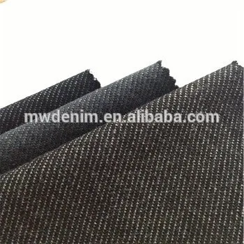 cotton indigo denim fabric knit twill