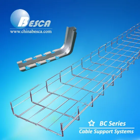 300mm Alambre Malla Bandeja Porta Mesh Cable Tray
