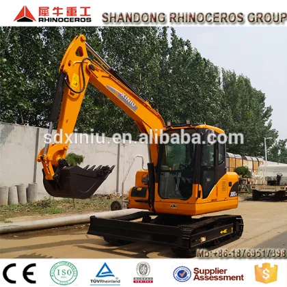 Crawler moving type excavator