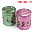 GA66R401 metal herb Grinder tobacco accessories