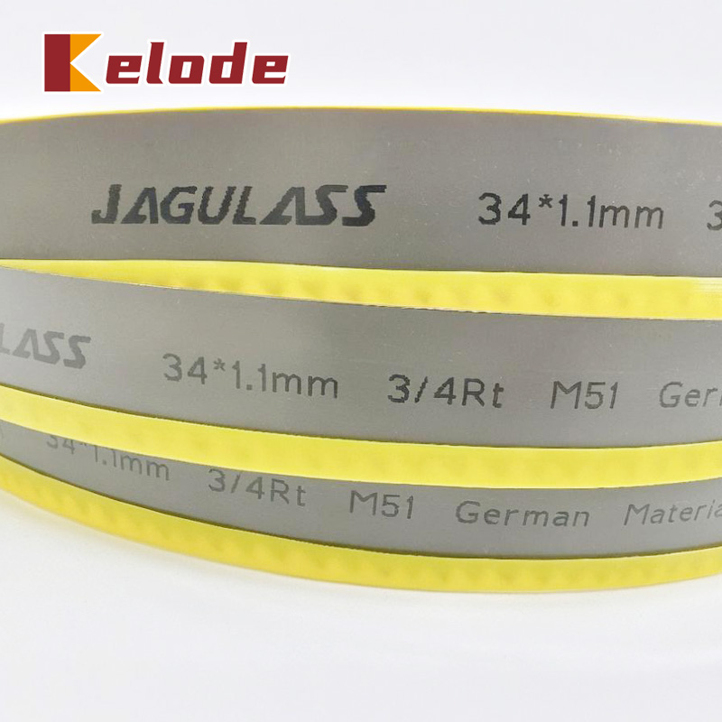 Pânză dublă de ferăstrău cu bandă metalică JAGULASS ascuțită