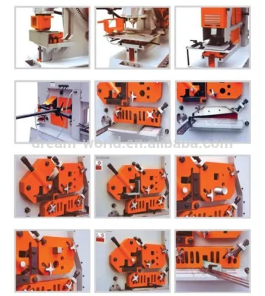 Hydraulic Iron Worker Pressing and Cutting Machine Composite Punching and Shearing Machine
