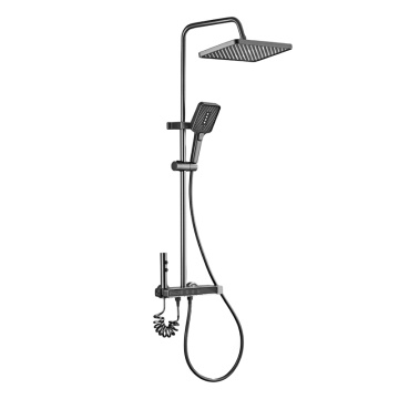 High Pressure Waterfall Shower Set with Digital Panel