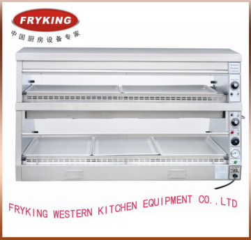 stainless steel food display warmer for restaurant