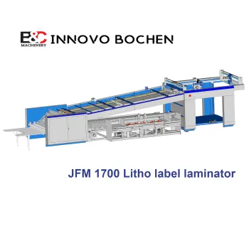 Label Litho Laminator With Servo Motor For Corrugated Cardboard