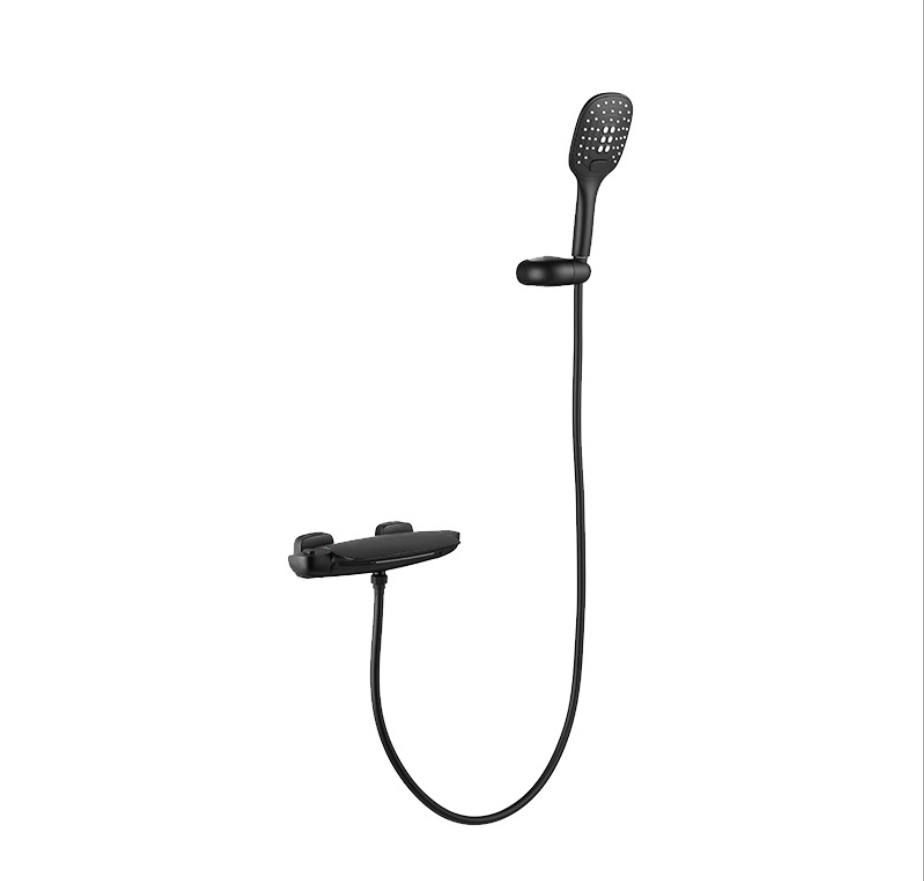 ベストセラーファッション真ちゅう製バスルームミキサーシャワー浴槽の蛇口滝タップ注ぎ口浴槽の蛇口ハンドシャワー付き