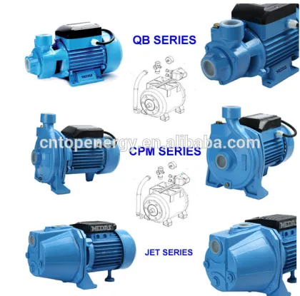 Small cheap water pump brand QB60 JET/ATLAS125/DB price pump 0.5HP-5HP 8M Suction centrifugal/clean water pump