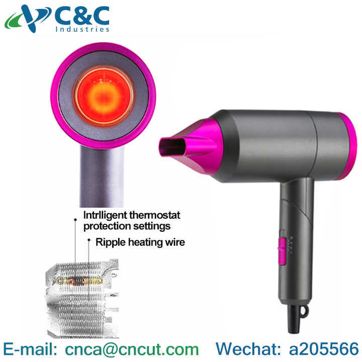 Custom Travel Power Hair Dryer with LCD Display