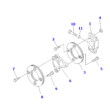 Coupling S6D140E DK105664-0340