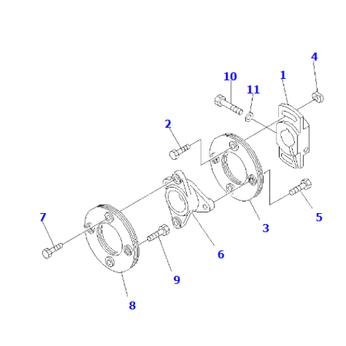Coupling S6D140E DK105664-0340
