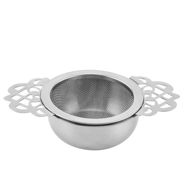 Infuser teh keluli tahan karat dengan mesh halus untuk teh dan jus longgar