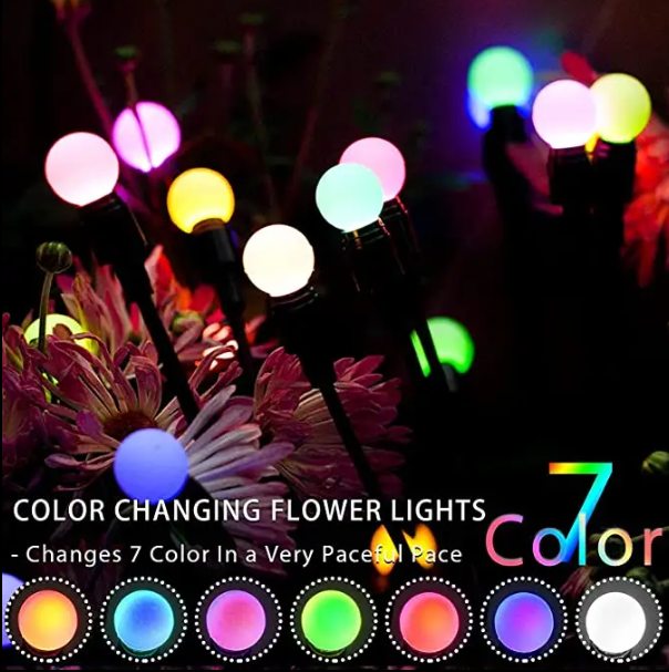 Firefly lamp solar garden lamp