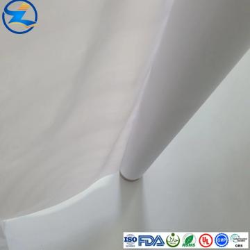Soft Opaque Ceramic White PVC Films Raw Material