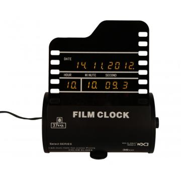 Film Digital Clock on Desk-Version A