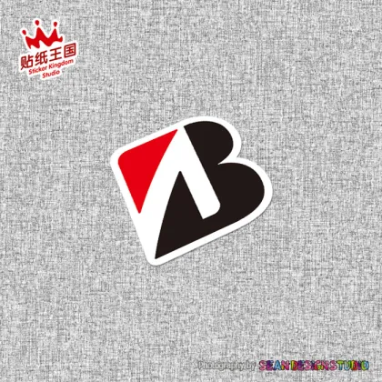 2 Pics For Bridgestone tire helmet motorcycle motor bike Sticker Decals Waterproof 16