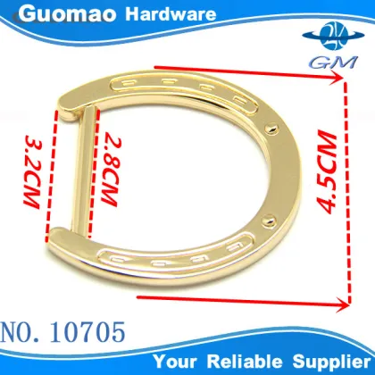 golden design big D rings