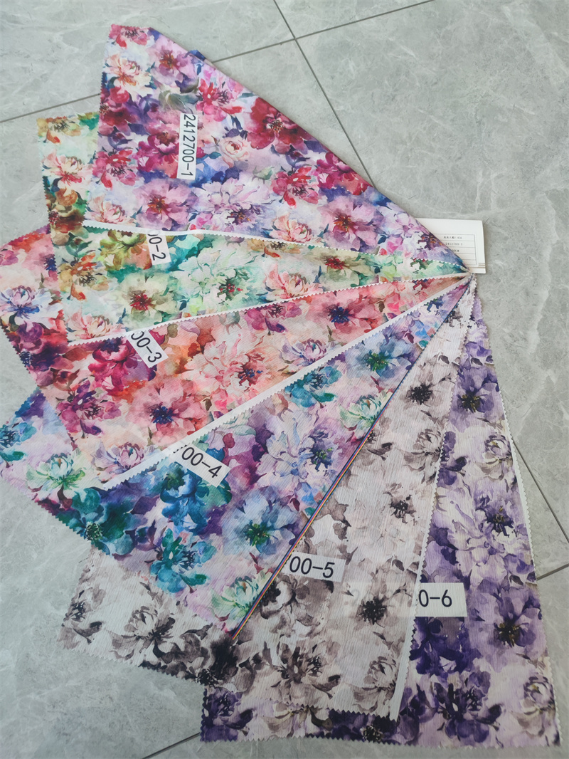 Polyester Chiffon Printed Fabric Polyester Chiffon Printed Fabric