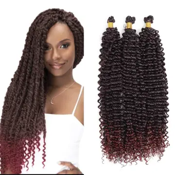 Passion Twist Hair Water Wave Crochet Braids for Passion Twist Crochet Hair Passion Twist Braiding Hair Extensions
