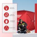 2-4 Person Ice Fishing Shelter with 2 Doors