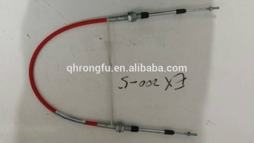 bulk throttle push pull control cable, excavator throttle cable