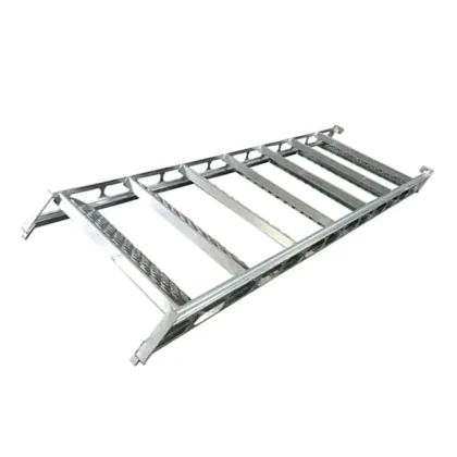 Hot Dip Galvanized Haki Scaffold Steel Stair Flight for Haky Scaffolding