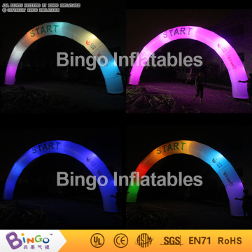 Color led lighting inflatable archway for party decoration