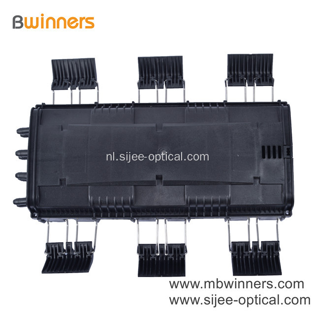 96 Core Fiber Optic Splice Joint Closure Box 6 In 8 Out