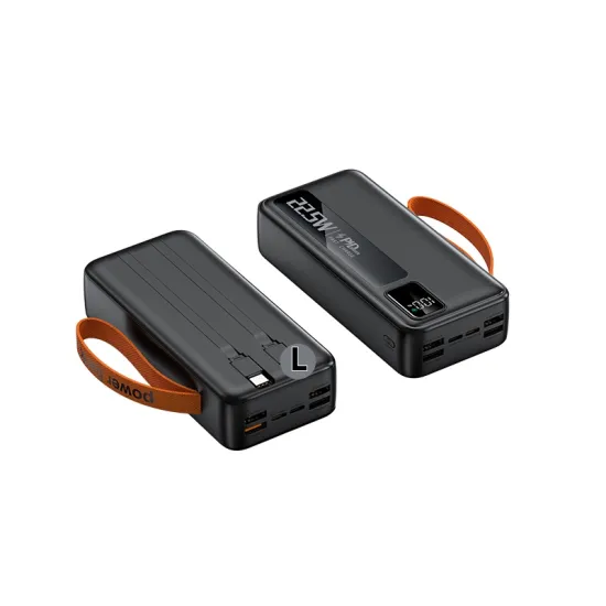 High-Quality 30000mAh Power Bank with 22.5W PD Fast Charging for Mobile Phones