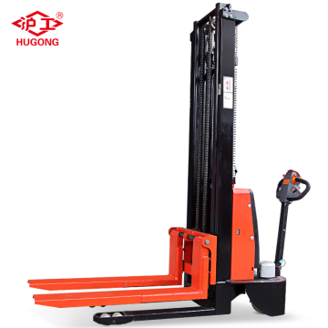 2ton full electric walking forklift electric pallet stacker