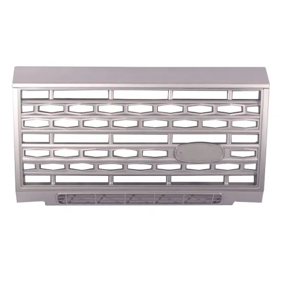 ABS Plastic Silver Front Bumper Grill for Land Rover Defender