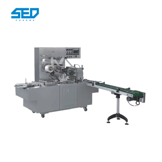 Automatic Industrial Perfume Box Overwrapping 3D Cellophane Packaging Machine