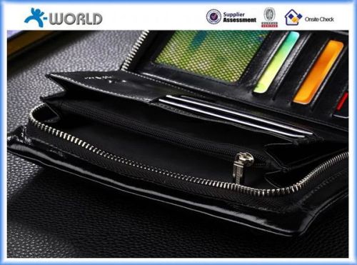 Hot selling universal smart phone wallet style genuine leather case