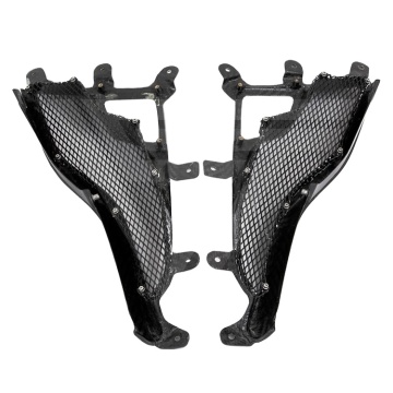 Luce nebbia posteriore in fibra di carbonio a secco Copri a trama semplice per Ferrari 458 Italia &amp; Spider 2011-2013