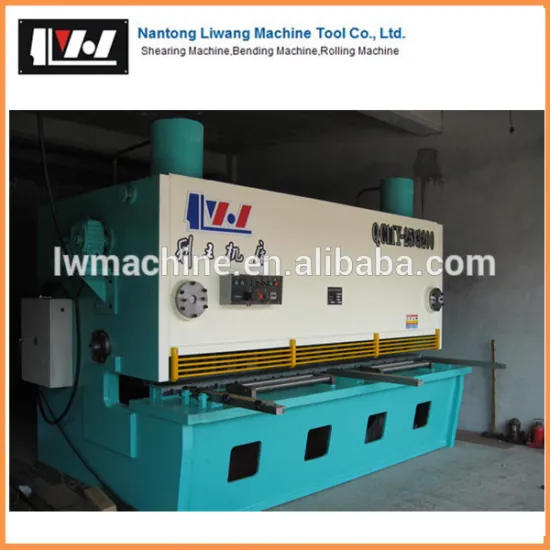 cnc metal sheet shearing machine
