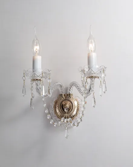 Modern Elegant Living Room Crystal Wall Lamps