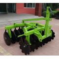 Tractor trailed disc rotary harrow with parts