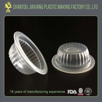 high quality custom disposable pp plastic cup for jelly