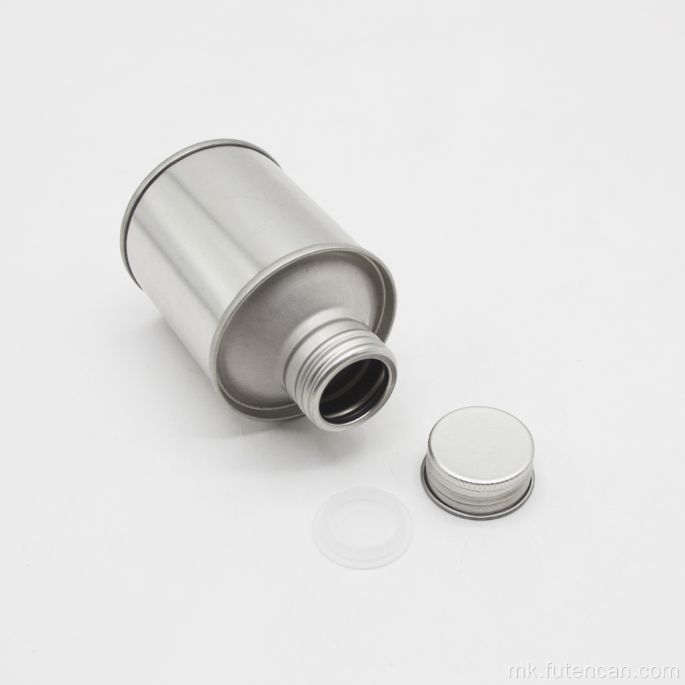 Празни метални лименки Круг