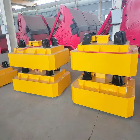 Electric Lifting Magnet for Crane - 1 Ton Circular Lifting Magnet